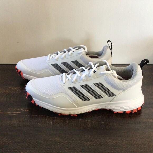Adidas Mens Tech Response SL 3 Golf Shoes White Black Grey Size 11.5 Spikeless - Picture 3 of 7